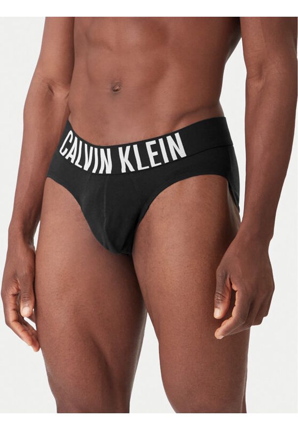 Calvin Klein Underwear Komplet slipów 000NB3607A Czarny. Kolor: czarny. Materiał: bawełna