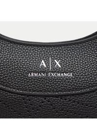 Armani Exchange Torebka 942883 4R744 00020 Czarny. Kolor: czarny. Materiał: skórzane