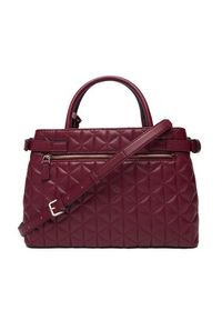 Guess Torebka Paisleigh HWQG98 83060 Bordowy. Kolor: czerwony. Materiał: skórzane #5