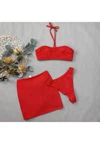 Intica - Strój kąpielowy z kwiatowym wzorem na plażę i basen Naciye. Kolor: biały. Materiał: materiał. Wzór: kwiaty #11