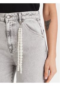 ViCOLO Jeansy DF5127 Szary Wide Fit. Kolor: szary