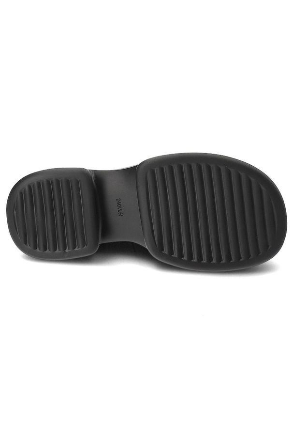 Czarne Botki Artiker Modne Wsuwane Obuwie Damskie. Zapięcie: bez zapięcia. Kolor: czarny. Materiał: skóra. Styl: klasyczny