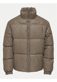 Only & Sons Kurtka zimowa 22030461 Brązowy Regular Fit. Kolor: brązowy. Materiał: skóra. Sezon: zima #8