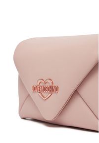 Love Moschino - LOVE MOSCHINO Torebka JC4349PP0LKT0601 Różowy. Kolor: różowy. Materiał: skórzane