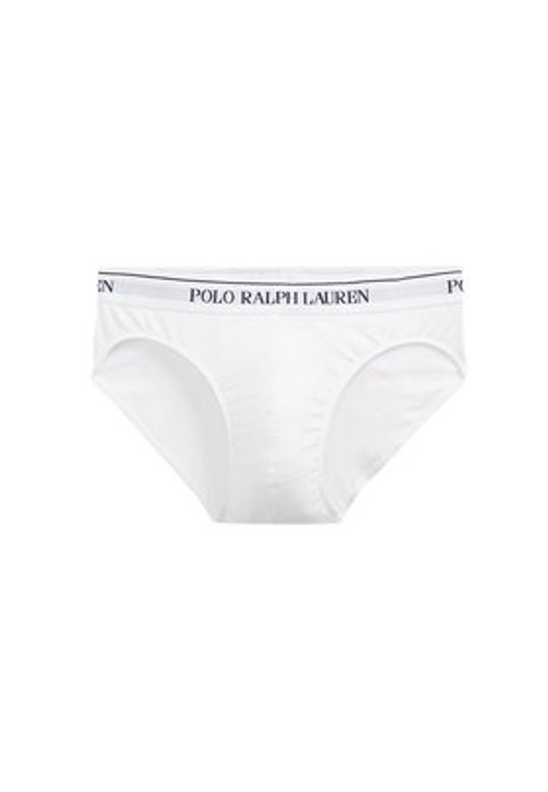 Polo Ralph Lauren Komplet 3 par slipów 714835884001 Biały. Kolor: biały. Materiał: bawełna