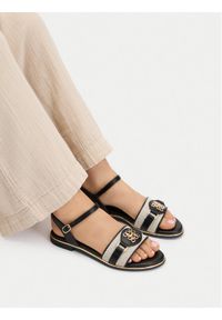 Nine West Klapki CEO-6165-33 Czarny. Kolor: czarny. Materiał: materiał #1