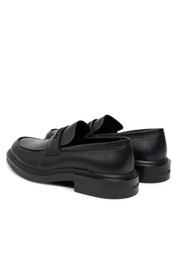 Calvin Klein Półbuty HM0HM01774 Czarny. Kolor: czarny. Materiał: skóra