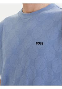 BOSS T-Shirt Member 50558867 Błękitny Relaxed Fit. Kolor: niebieski. Materiał: bawełna #2