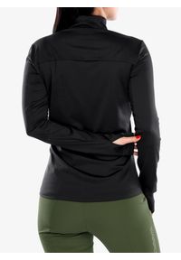 Bluza polarowa damska Vaude Livigno Halfzip II. Kolor: czarny. Materiał: polar