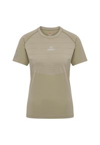 NewLine - Damski bezszwowy kostium kąpielowy Newline Pace. Kolor: szary, wielokolorowy, brązowy, zielony. Sport: bieganie, fitness, piłka nożna #1