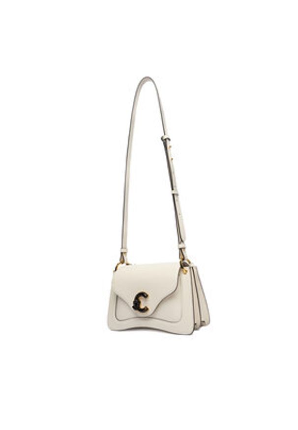 Coccinelle Torebka U4G Coccinelle C-Me Calf&Marb E1 U4G 18 02 01 Biały. Kolor: biały. Materiał: skórzane