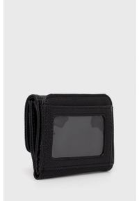 Guess portfel damski kolor czarny. Kolor: czarny. Materiał: materiał. Wzór: gładki #3