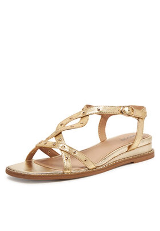 Lasocki Sandały WI33-CS853-HM-02 Złoty. Kolor: złoty. Materiał: skóra