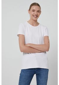 medicine - Medicine - T-shirt Basic. Okazja: na co dzień. Kolor: biały. Materiał: bawełna, dzianina. Wzór: gładki. Styl: casual #1