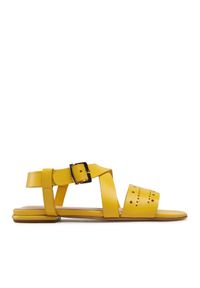 Sandały Sergio Bardi. Kolor: żółty