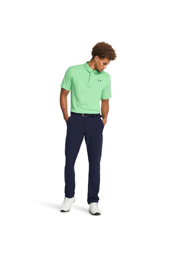 Spodnie typu Tapered Under Armour Tech™. Kolor: niebieski. Materiał: materiał. Sport: golf, fitness