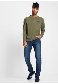 bonprix - Dżinsy ze stretchem Slim Fit Straight. Kolor: niebieski #2