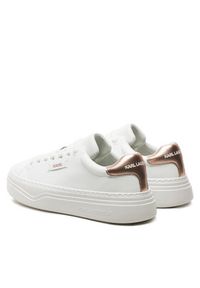 Karl Lagerfeld - KARL LAGERFELD Sneakersy KL63420 Biały. Kolor: biały. Materiał: skóra #6