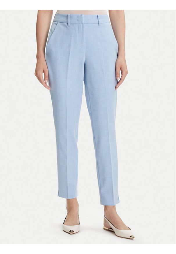 Tatuum Spodnie materiałowe Rimini T2505.150 Błękitny Slim Fit. Kolor: niebieski. Materiał: wiskoza, syntetyk