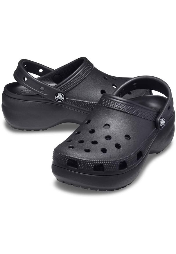 Crocs Classic Damskie Platform Clog. Kolor: czarny. Obcas: na platformie