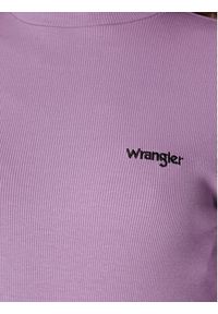 Wrangler Body W7ZNDVXWW 112320762 Fioletowy Slim Fit. Kolor: fioletowy. Materiał: bawełna