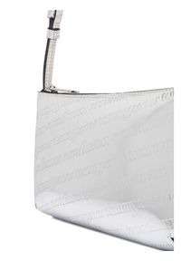 Tommy Jeans Torebka Tjw Must Metallic Shoulder Bag AW0AW18009 Srebrny. Kolor: srebrny. Materiał: skórzane #4