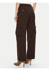Guess Spodnie materiałowe W5RB41 WGX02 Brązowy Regular Fit. Kolor: brązowy. Materiał: syntetyk #3