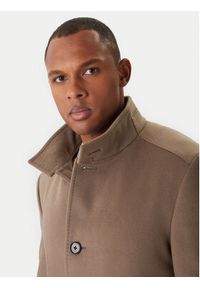 JOOP! Płaszcz wełniany 17 JC-21Maron 30044311 Khaki Regular Fit. Kolor: brązowy. Materiał: wełna #7