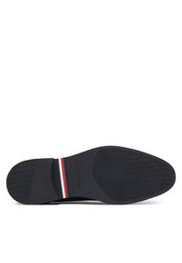 TOMMY HILFIGER - Tommy Hilfiger Półbuty Corporate Dressy Lth FM0FM06023 Czarny. Kolor: czarny. Materiał: skóra #2