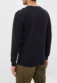 Lee - LEE GRAPHIC TEE MĘSKI T-SHIRT KOSZULKA BLACK L60VFE01 112113598