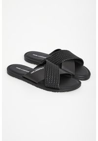 Karl Lagerfeld - Klapki męskie skórzane KARL LAGERFELD. Materiał: skóra #1