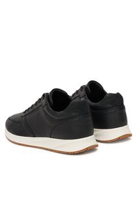 TOMMY HILFIGER - Tommy Hilfiger Sneakersy Premium Leather Hybrid FM0FM05700 Czarny. Kolor: czarny. Materiał: skóra #5