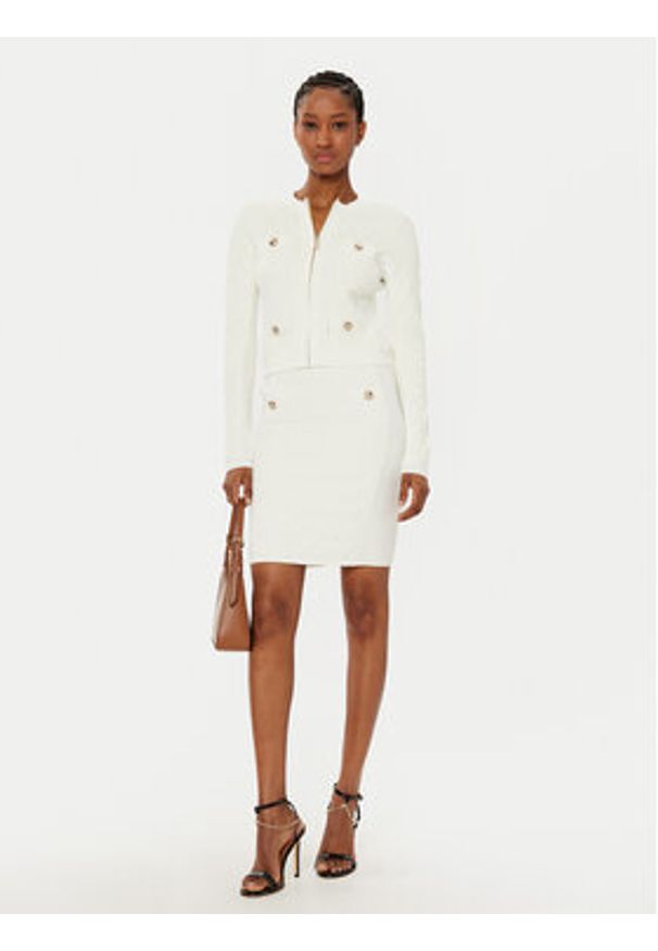 Marciano Guess Kardigan 4BGR64 5661Z Beżowy Regular Fit. Kolor: beżowy. Materiał: syntetyk