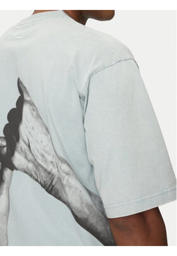 Filling Pieces T-Shirt Unisex Pinky Promise 7449983 Zielony Regular Fit. Kolor: zielony. Materiał: bawełna