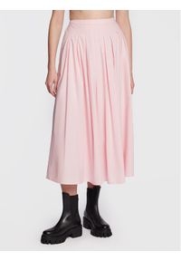 Herskind Spódnica plisowana Gina 4618610 Różowy Regular Fit. Kolor: różowy. Materiał: bawełna #1