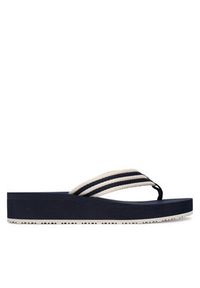 TOMMY HILFIGER - Tommy Hilfiger Japonki FW0FW09196 Granatowy. Kolor: niebieski. Materiał: syntetyk #3