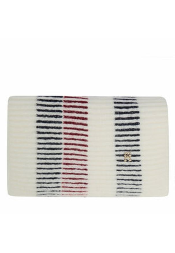 TOMMY HILFIGER - Tommy Hilfiger Szalik Varsity AW0AW16653 Écru. Materiał: syntetyk