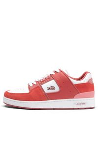 Lacoste Sneakersy Court Cage 747SFA0045 Różowy. Kolor: różowy. Materiał: skóra #6