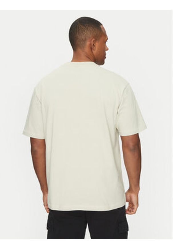 BOSS T-Shirt Barragan 50534919 Beżowy Relaxed Fit. Kolor: beżowy. Materiał: bawełna