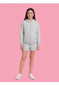 Sinsay - Bluza z kapturem basic - szary. Typ kołnierza: kaptur. Kolor: szary #1