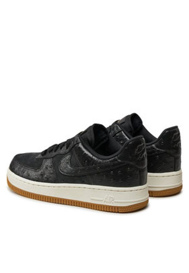 Nike Sneakersy Air Force 1 '07 Lx DZ2708 002 Czarny. Kolor: czarny. Materiał: skóra. Model: Nike Air Force