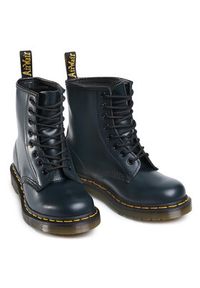 Dr. Martens Glany 1460 Smooth 11822411 Granatowy. Kolor: niebieski. Materiał: skóra #6