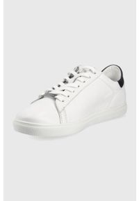 Wojas sneakersy skórzane kolor biały. Nosek buta: okrągły. Zapięcie: sznurówki. Kolor: biały. Materiał: skóra #2
