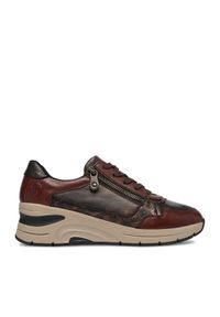 Sneakersy Rieker. Kolor: brązowy #1