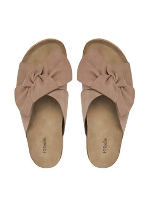 DeeZee Espadryle CT0626-16 Beżowy. Kolor: beżowy. Materiał: materiał