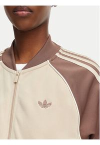 Adidas - adidas Bluza adicolor SST KD8825 Beżowy Oversize. Kolor: beżowy. Materiał: bawełna #5
