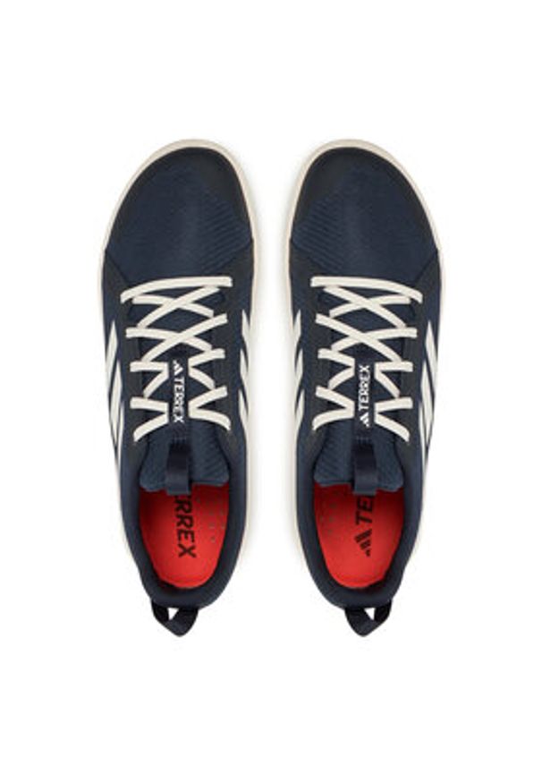 Adidas - adidas Sneakersy Terrex Boat Climacool JI3499 Granatowy. Kolor: niebieski. Materiał: materiał. Technologia: ClimaCool (Adidas). Model: Adidas Terrex