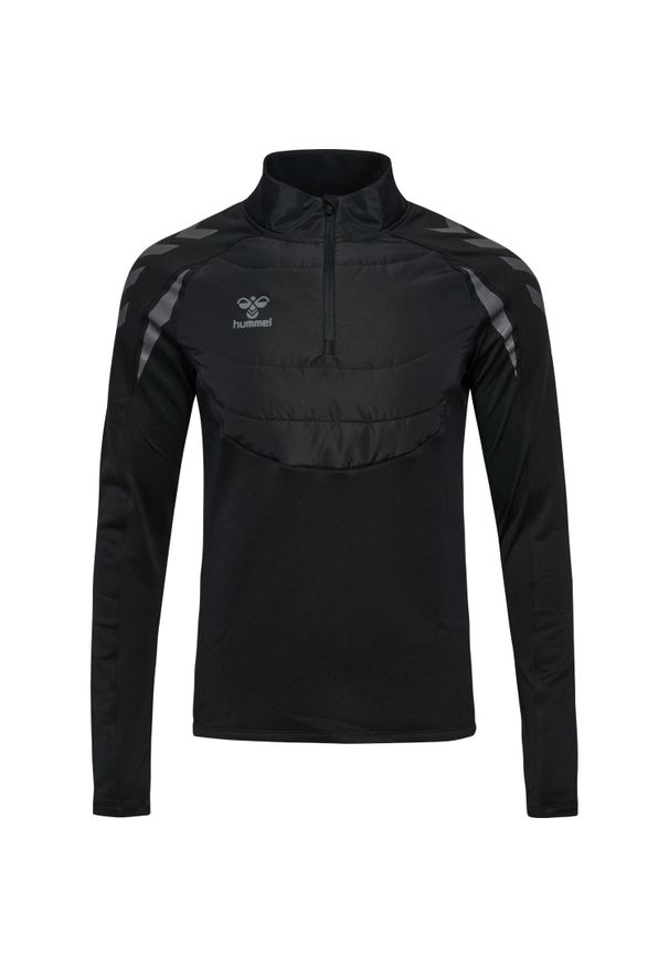 Dzieciaka bluza z kapturem na zamek Hummel BTC. Typ kołnierza: kaptur. Kolor: szary, wielokolorowy, czarny. Sport: fitness