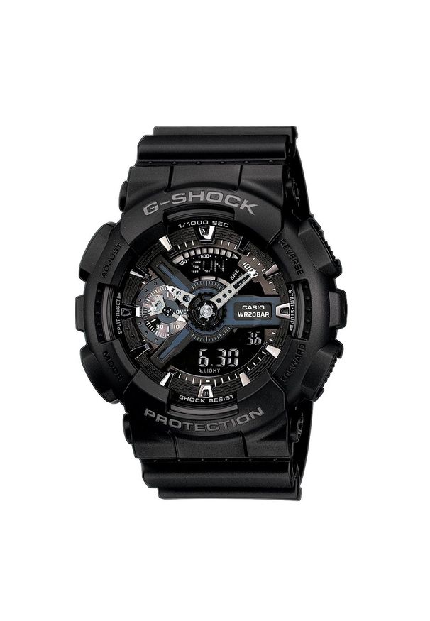 G-Shock - Zegarek G-SHOCK - GA-110-1BER Black/Black. Kolor: czarny