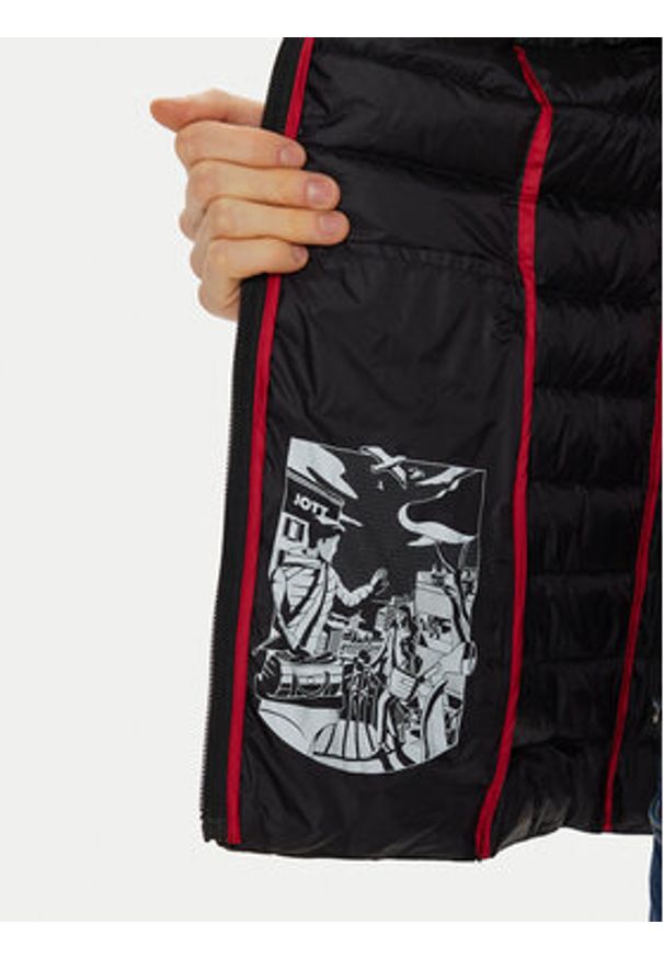 Jott Kurtka puchowa Cha P000WDOW02 Czarny Slim Fit. Kolor: czarny. Materiał: syntetyk